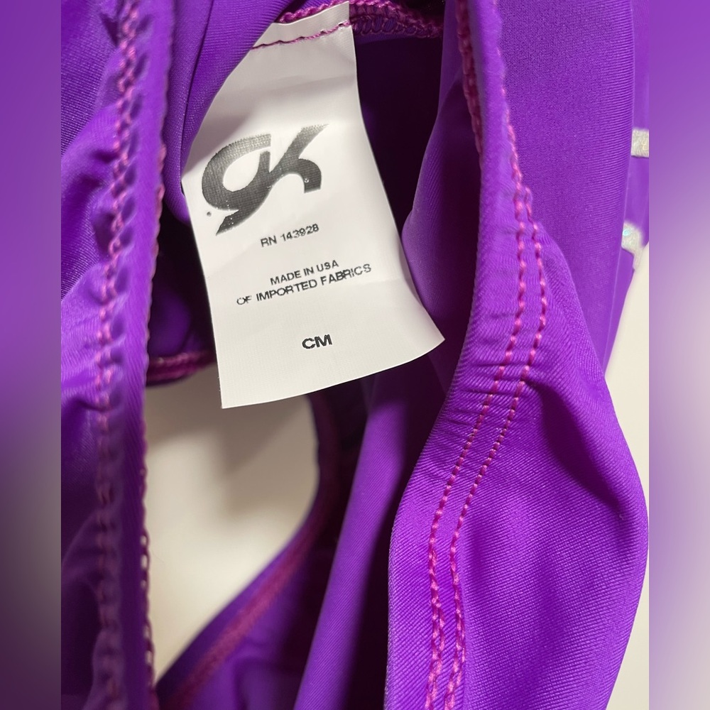 NWT GK CM Dazzling Purple Leotard - Picture 5 of 7